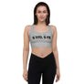 Longline sports bra