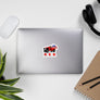 RED Bubble-free stickers