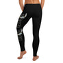 Diesel Dick Black Leggings with black lettering