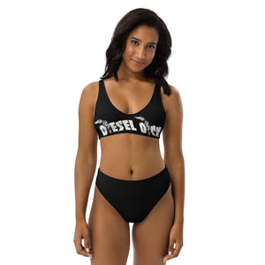 Diesel Dick Recycled high-waisted bikini