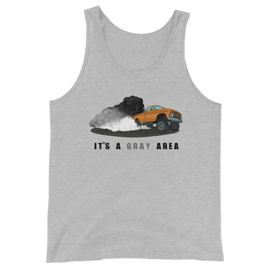 It's a gray area Unisex Tank Top