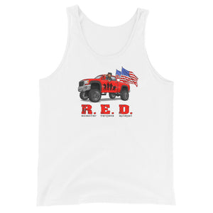 RED Unisex Tank Top