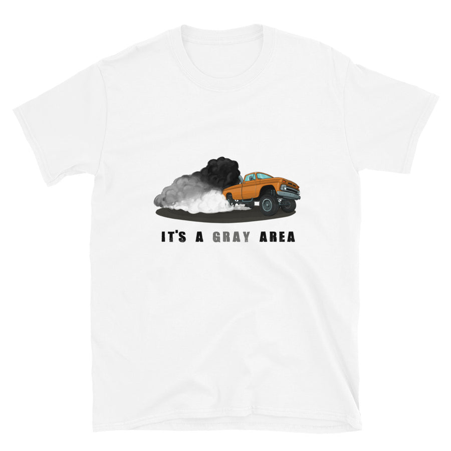 Gray Area Short-Sleeve Unisex T-Shirt