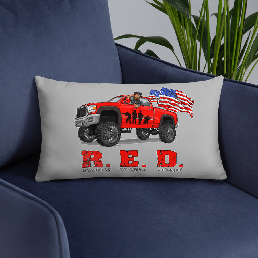 RED Pillow