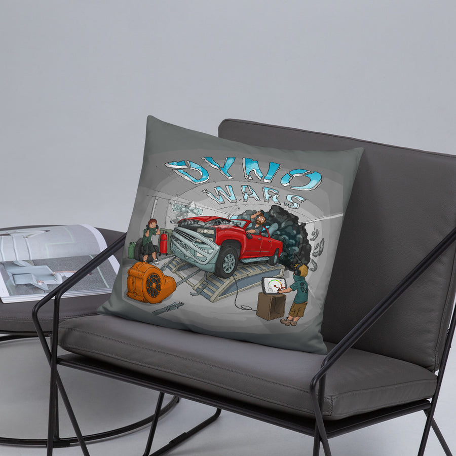 Dyno Wars Pillow