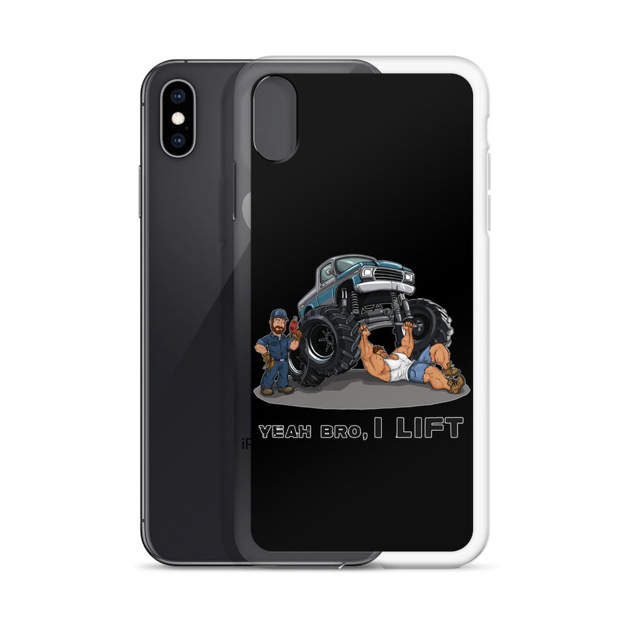 I lift Bro iPhone Case