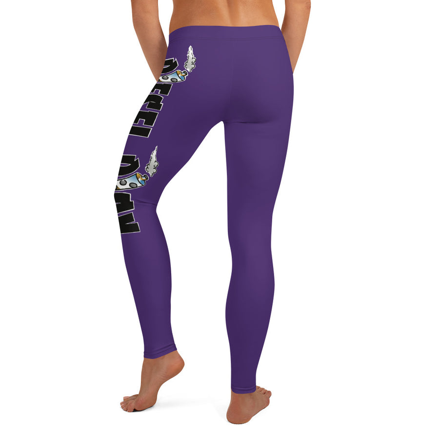 Diesel Dick Purple Leggings