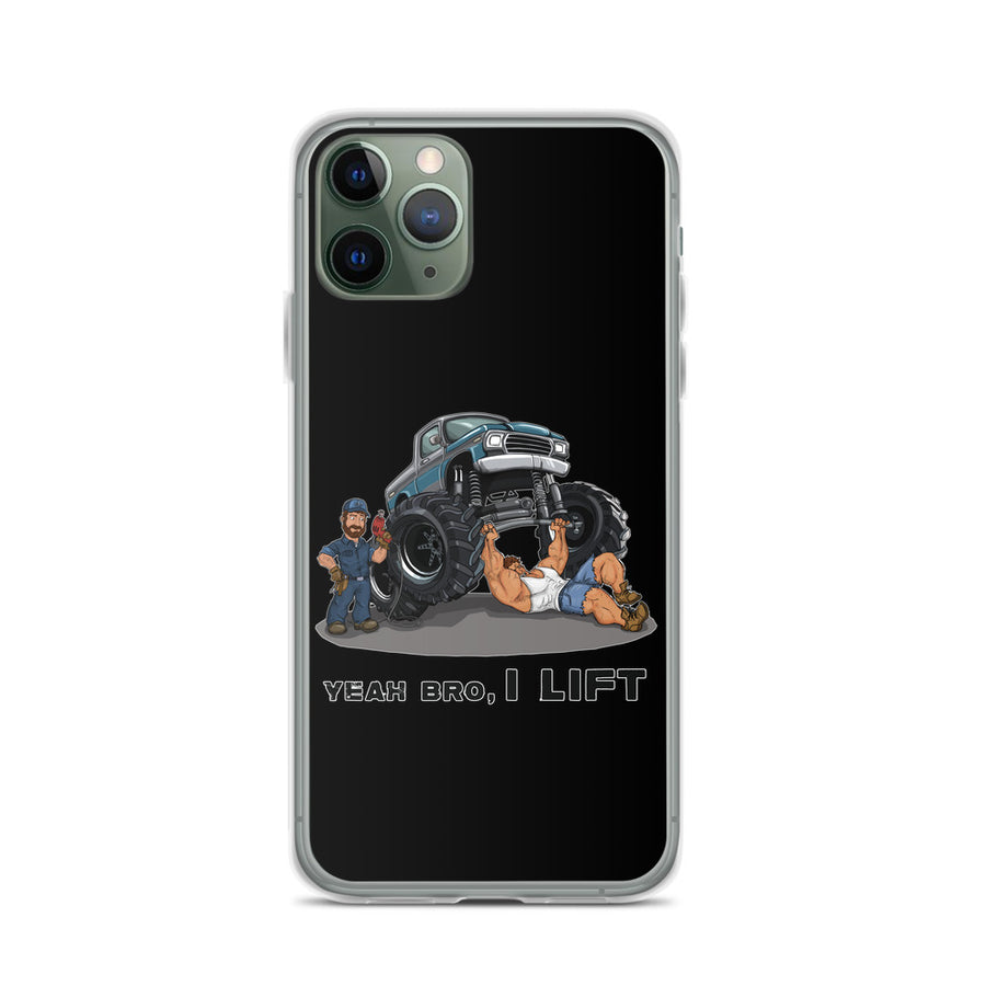 I lift Bro iPhone Case