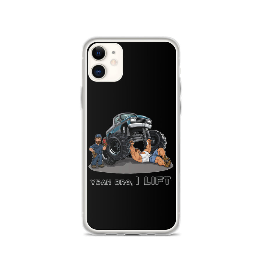 I lift Bro iPhone Case