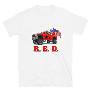 RED Short-Sleeve Unisex T-Shirt