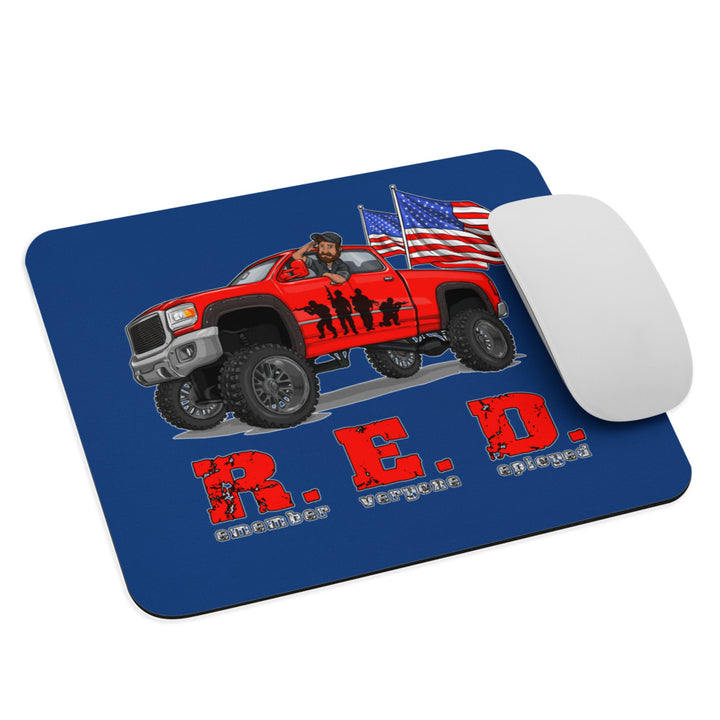 RED Mouse pad