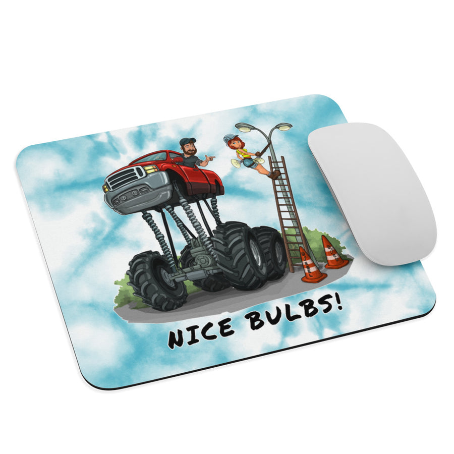 Nice Bulbs Mouse pad