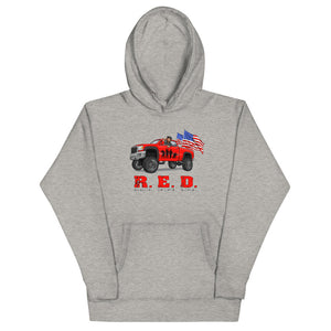 RED Unisex Hoodie