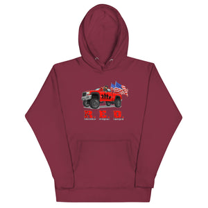 RED Unisex Hoodie