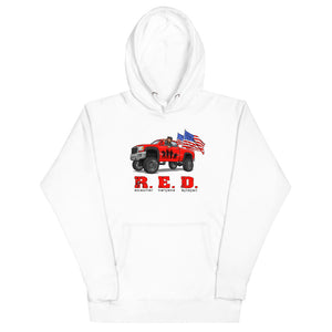 RED Unisex Hoodie